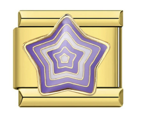 Charm Estrella Morada