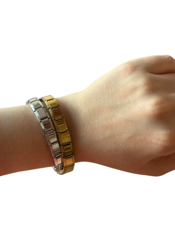 Pulsera italiana con charm 